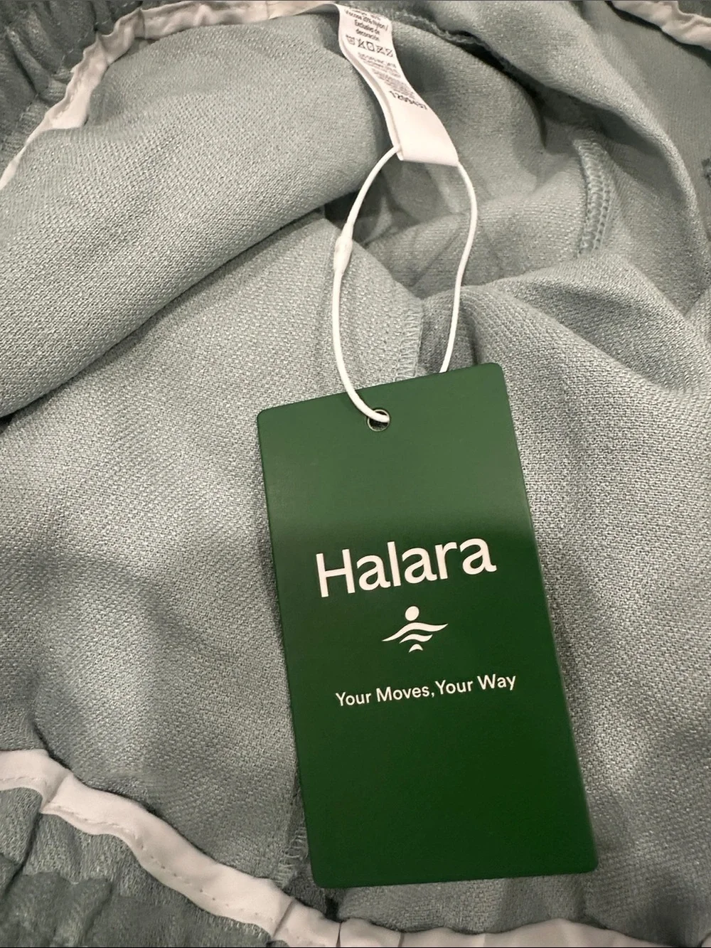 HALARA High Wasted Drawstring Pocket Wide Leg Pants Size XL